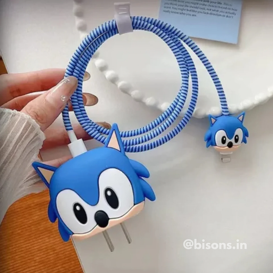 Super Sonic Edition – iPhone Charger Cover with Cable Protector