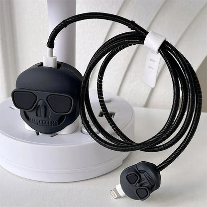 Drip Skull Edition – iPhone Charger Cover (With Wire Protector)
