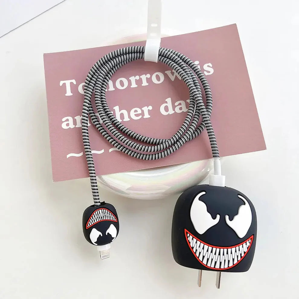 Venomized Volt Edition – iPhone Charger Cover (With Wire Protector)